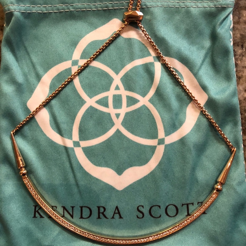 Kendra Scott Adjustable Scottie Choker Rose Gold